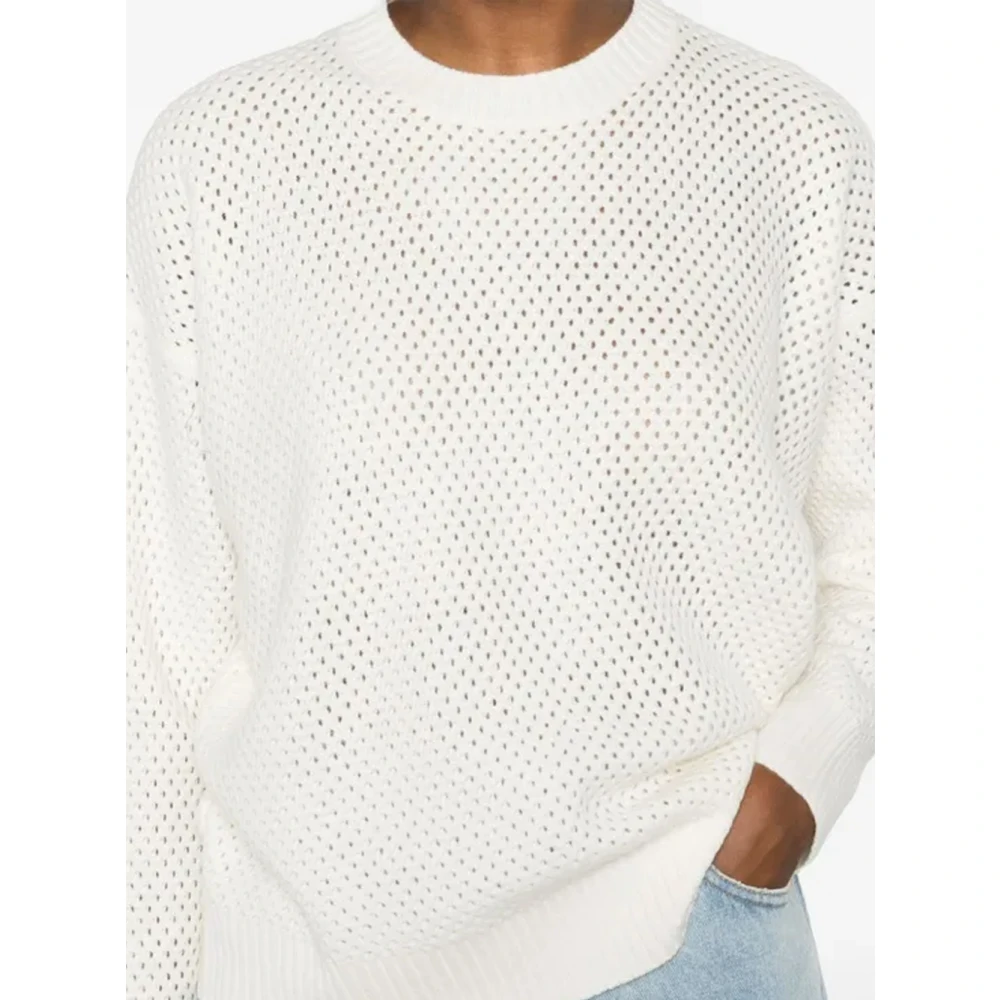 Fabiana Filippi Luxe gebreide kleding voor vrouwen White Dames