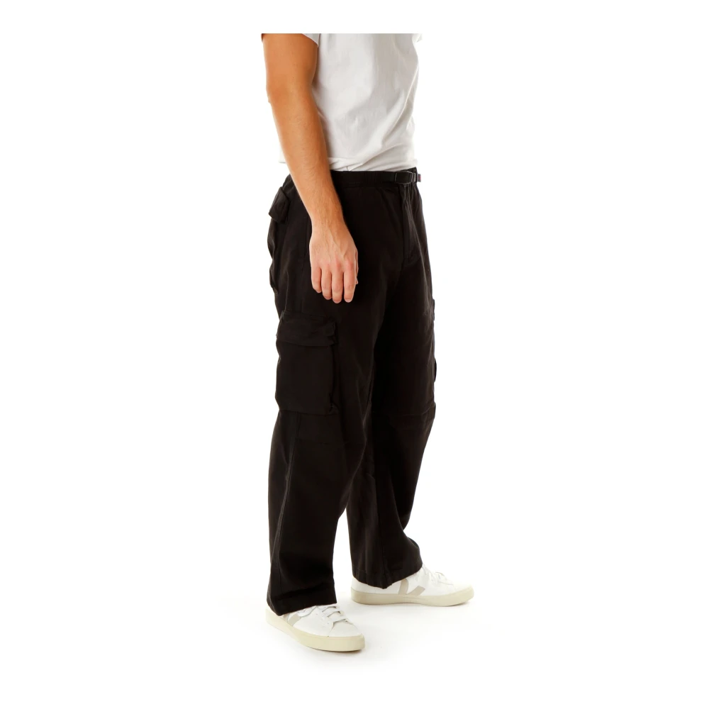 Gramicci Cargo Broek met Elastische Taille Black Heren