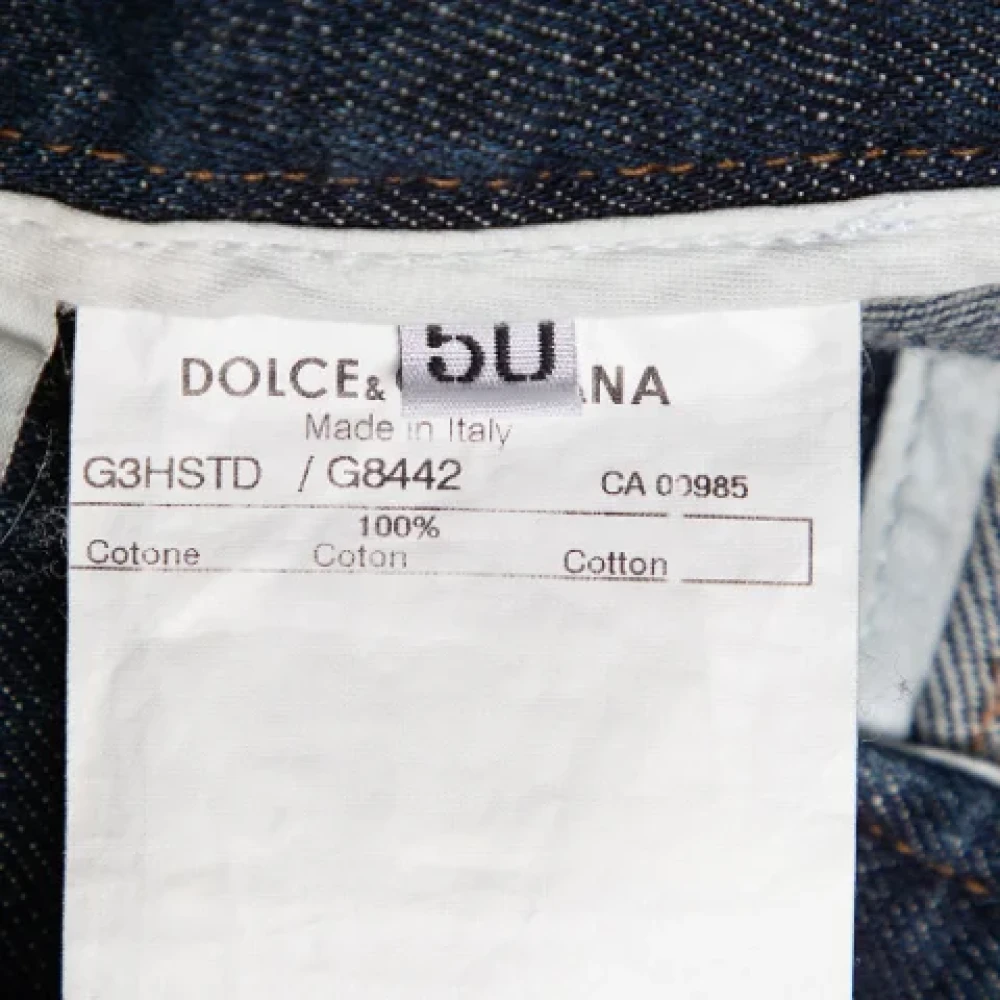 Dolce & Gabbana Pre-owned Denim jeans Blue Heren