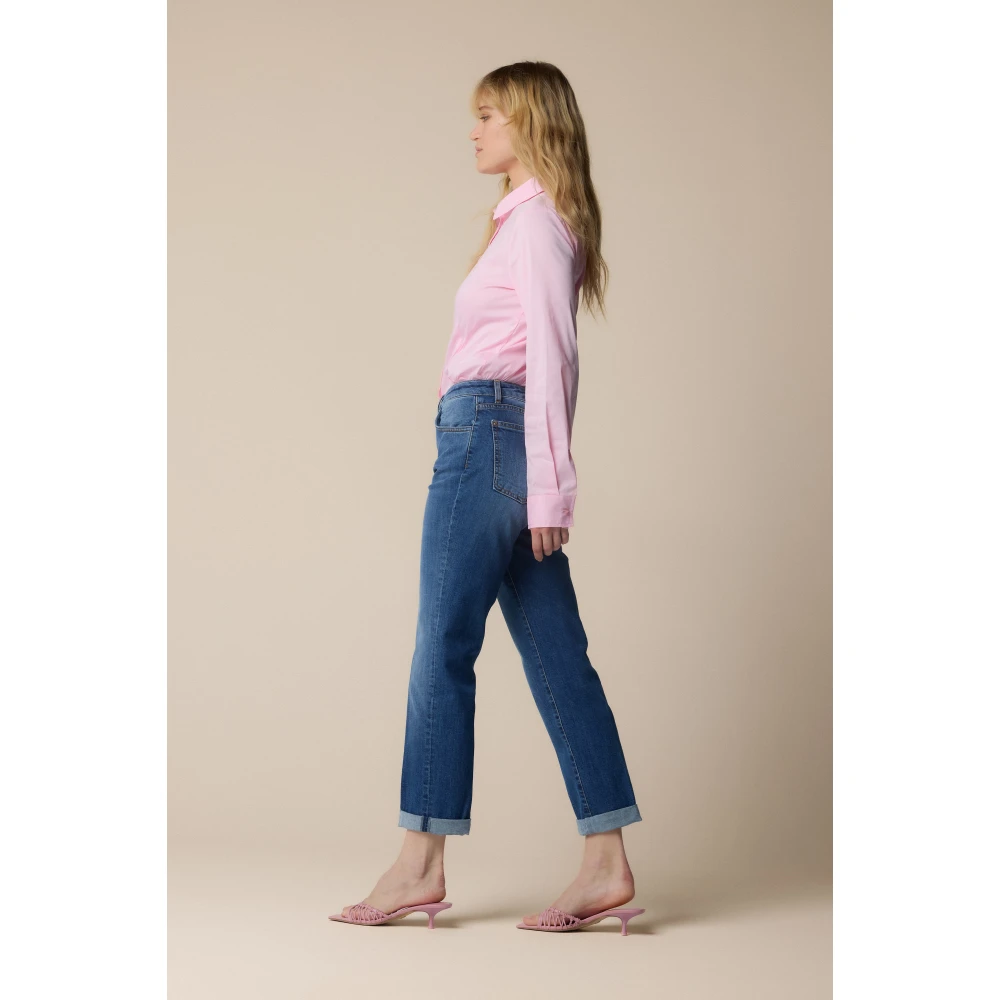 Kocca Slim-fit Jeans Blue Dames