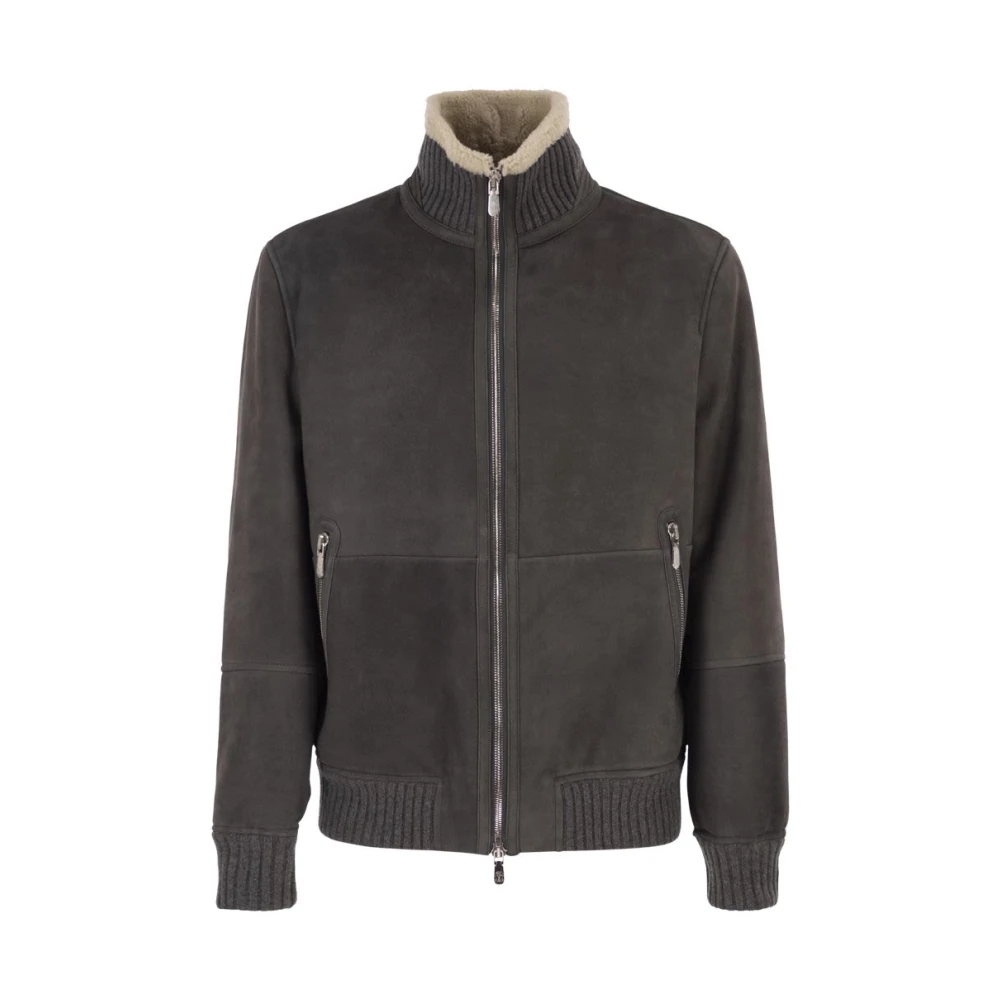 Brunello Cucinelli Zip-Throughs - Male - Zip-Throughs - Gray - L - Sweatshirts & Hoodies