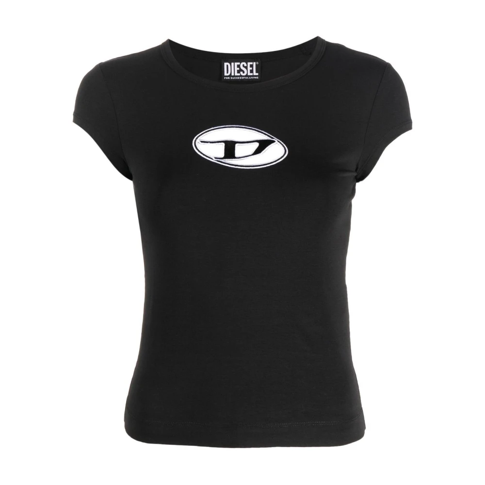 Diesel T-Angie Shirt Black Dames