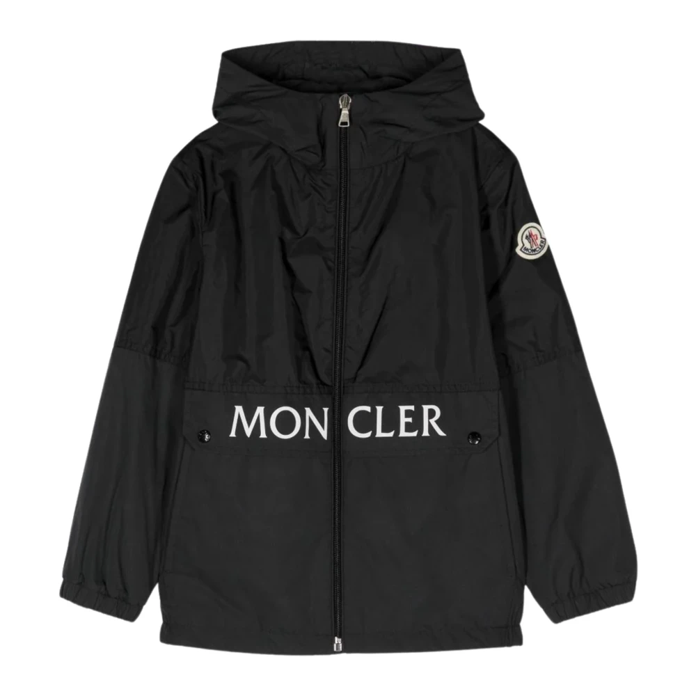 Moncler Svart Kids Joly Vattentät Jacka Black, Pojke