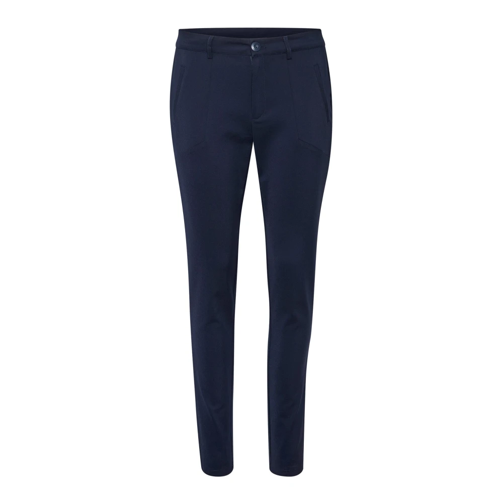 Kaffe Donna Blu Pantaloni Da Vera - Immagine 2