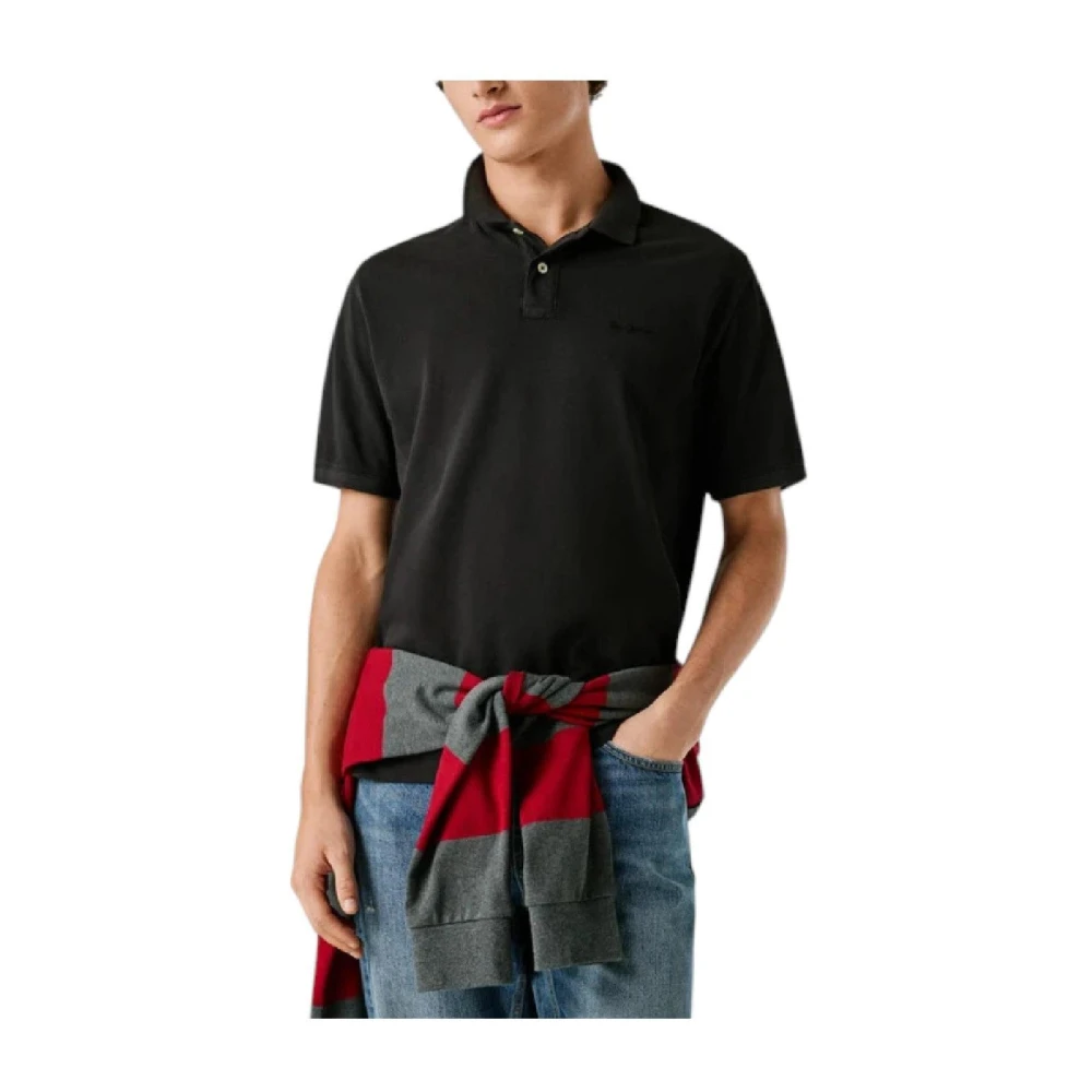 Pepe Jeans , Polo Shirts, Male, Black, Xl, New Oliver Polo