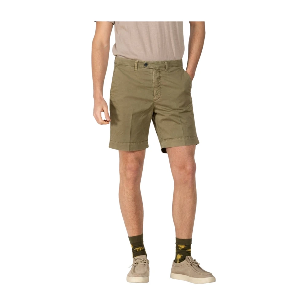 Mason's Mannelijk Groente Korte Broeken Heren, Groen, 2XL, Casual Shorts