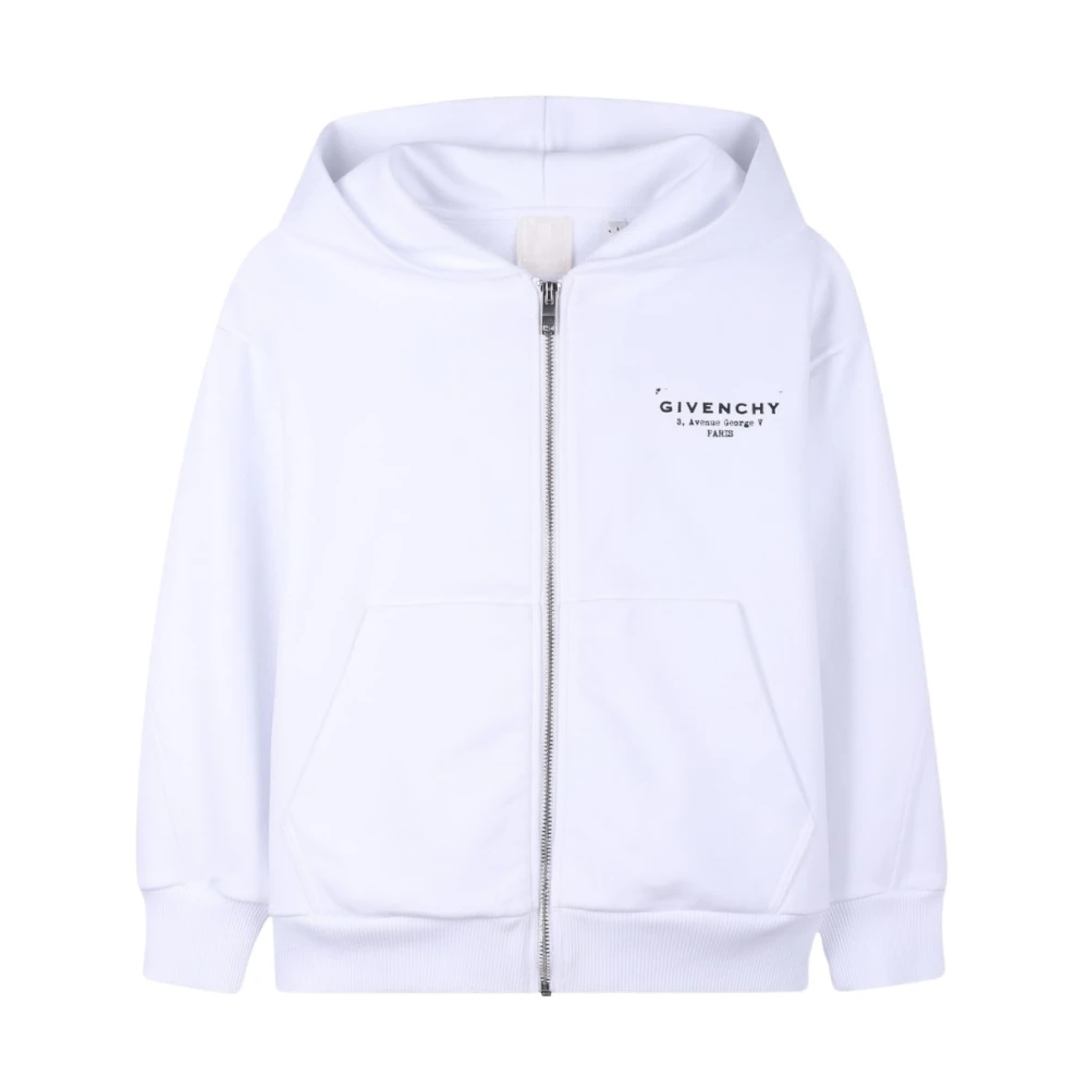 Givenchy Unisex Kids White Kids Sweatshirts, 12 Y, Jumper