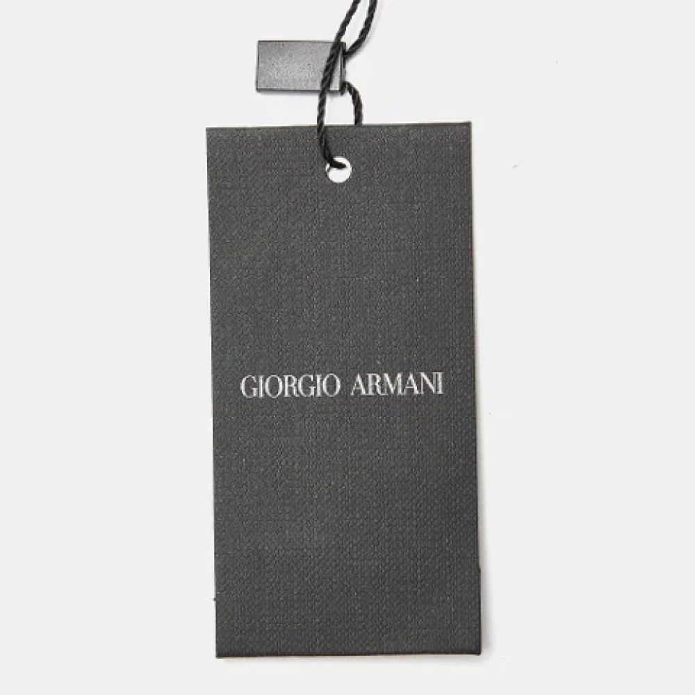 Armani Pre-owned Silk home-office Gray Heren