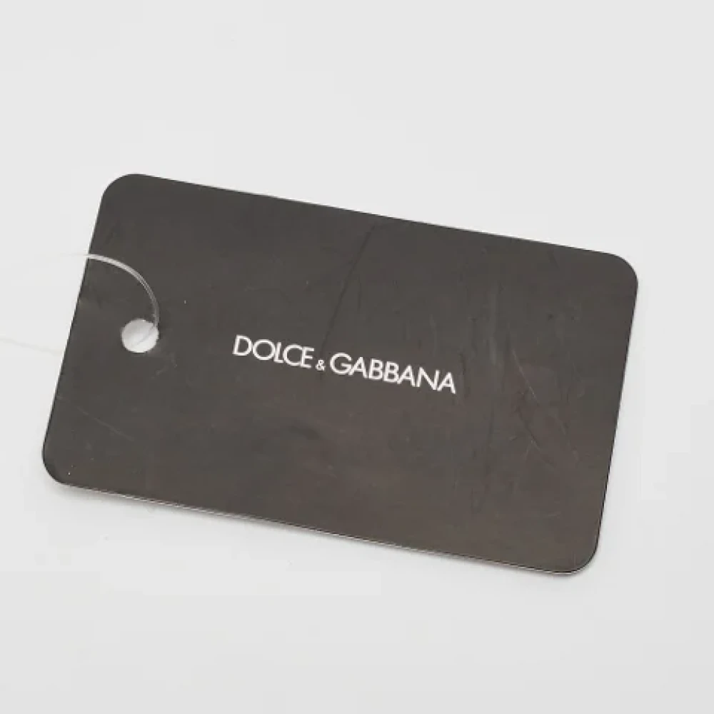Dolce & Gabbana Pre-owned Leather home-office Black Dames