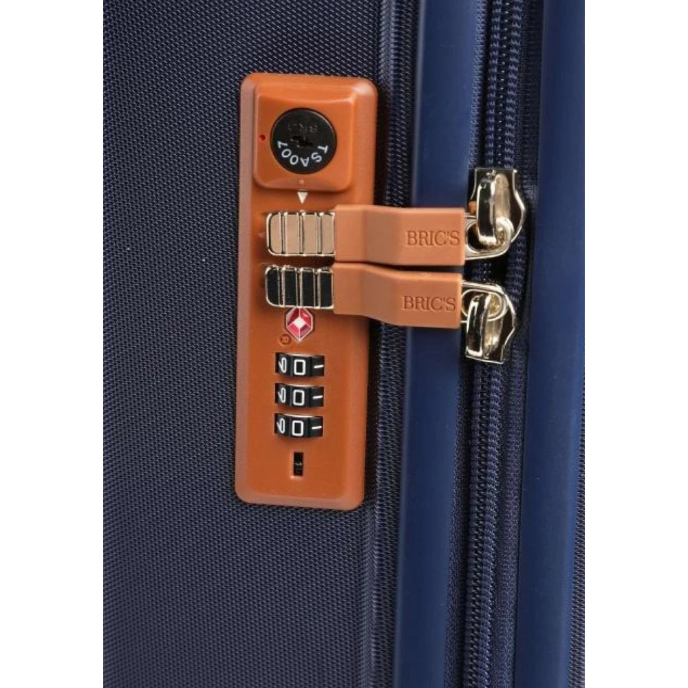 Bric's Blauwe harde koffer met cijferslot Blue Unisex
