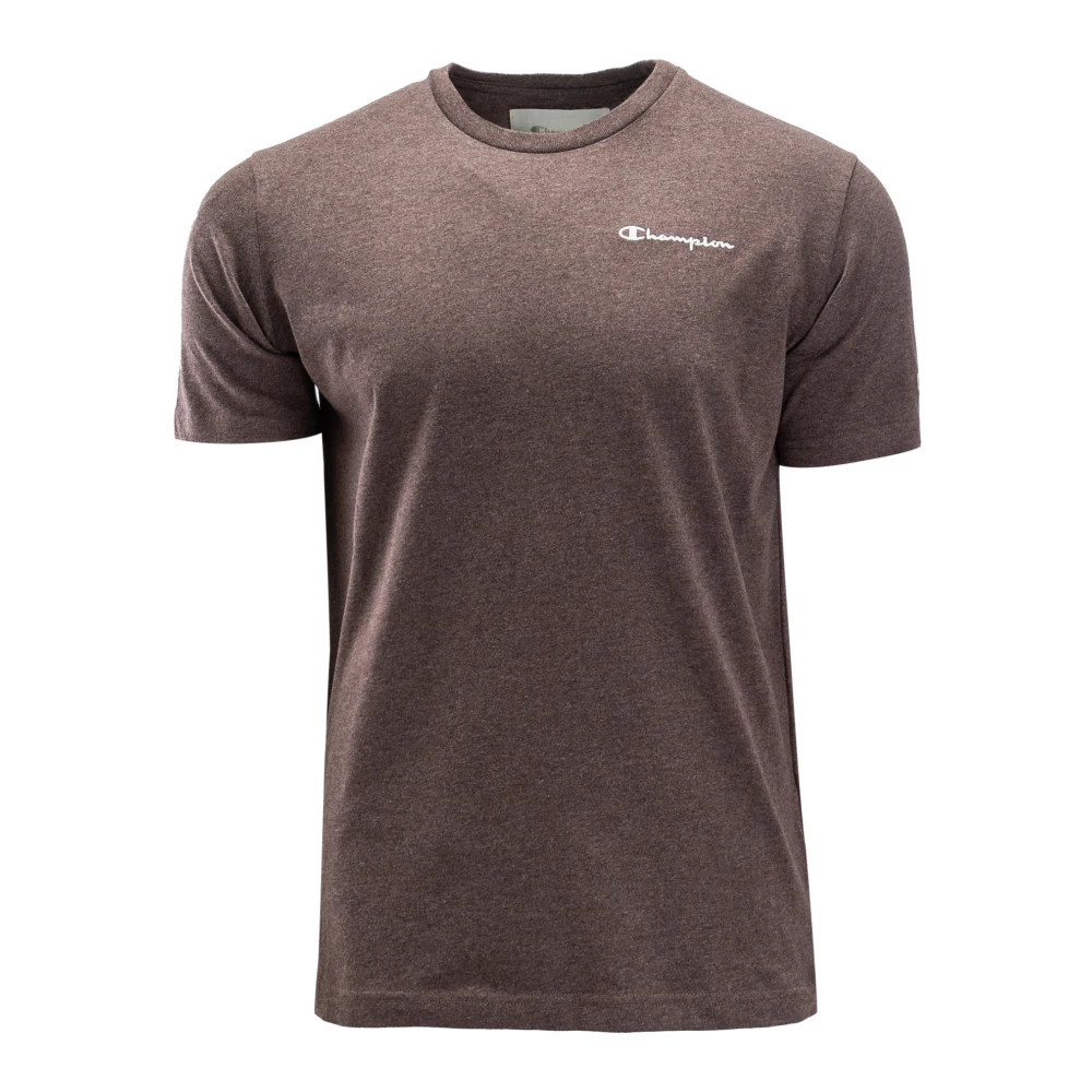 Champion Heren T-shirt Bruin-Grijs Brown Heren