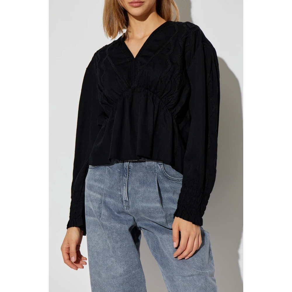 IRO Top Ornella Black Dames