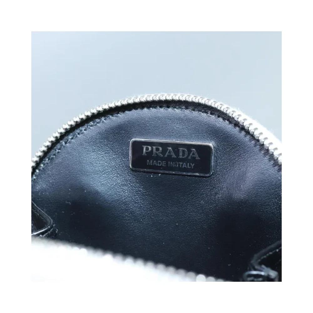 Prada Vintage Pre-owned Leather prada-bags White Dames