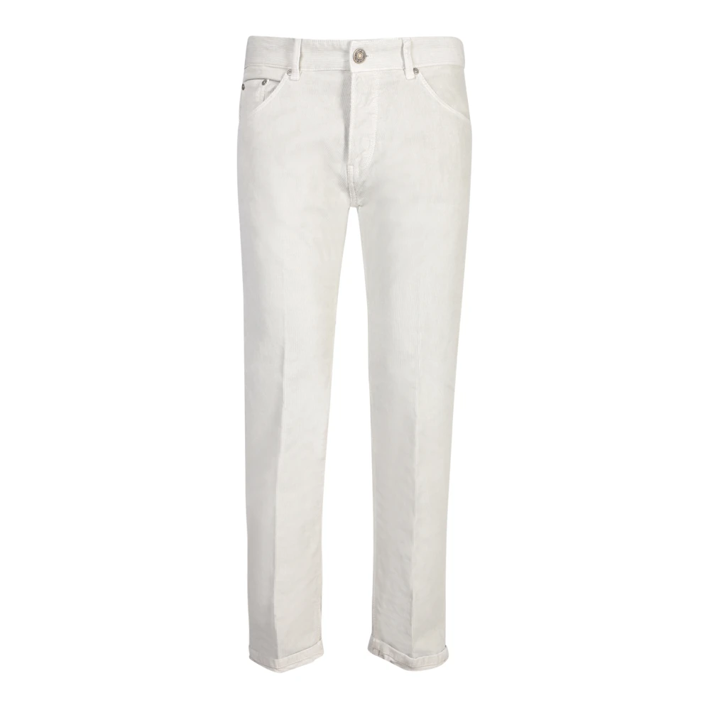 PT Torino Tijdloze Corduroy Jeans White Heren