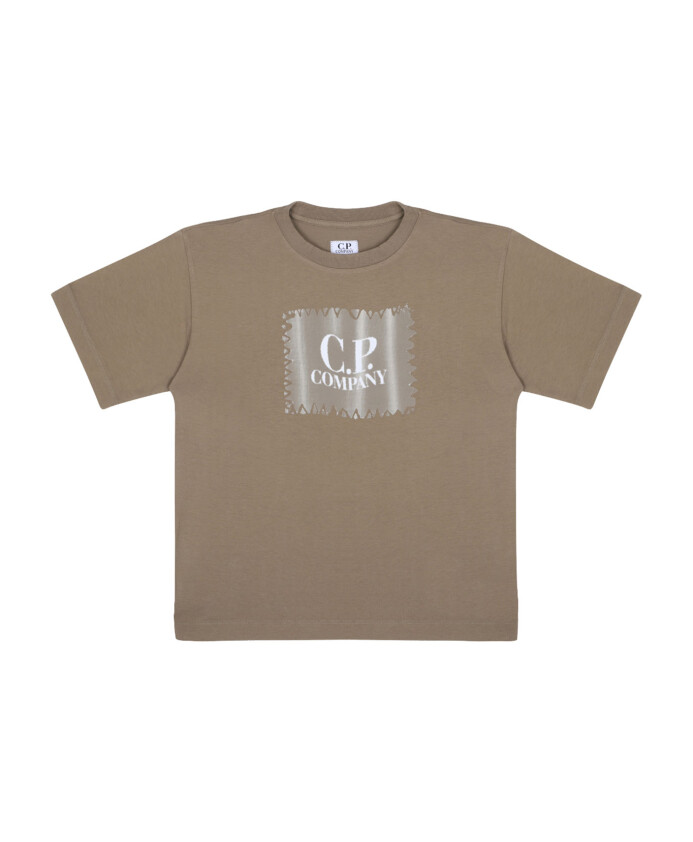 beige-logo-print-t-shirt