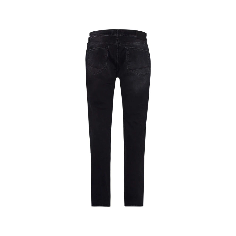 BRAX Straight Leg Jeans Style Chuck Black Heren
