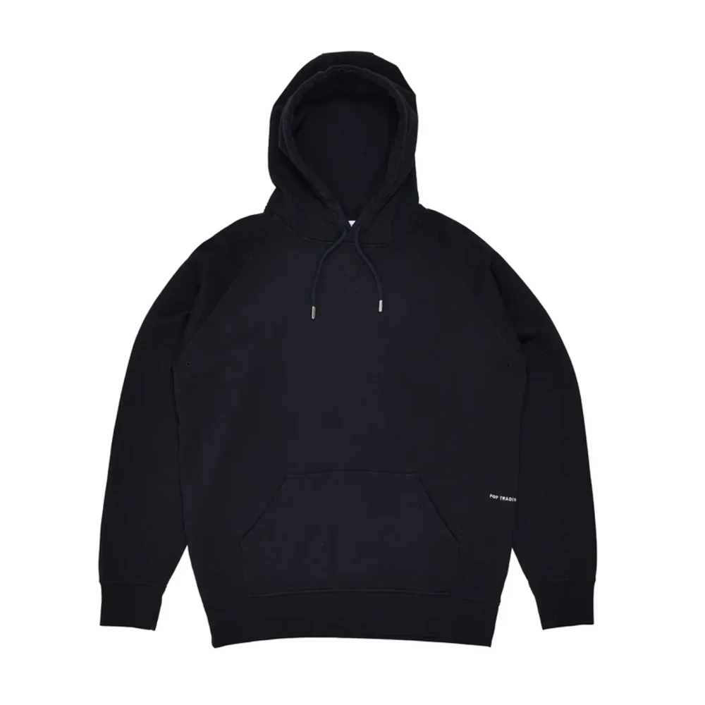 Pop Trading Company Klassieke Logo Hoodie Sweatshirt Gray Heren