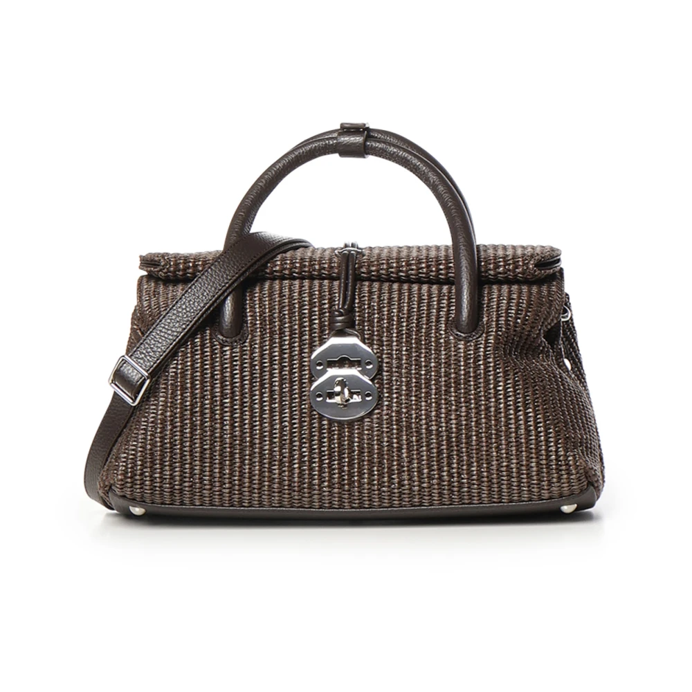 Zanellato Women's Gray Wicker Handbag - Handbags - One Size - Bags