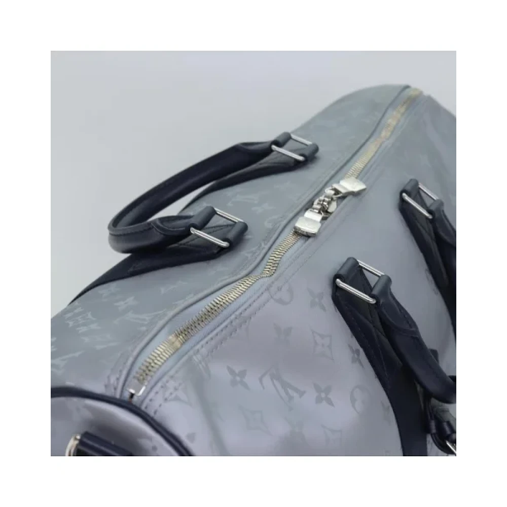 Louis Vuitton Vintage Pre-owned Canvas handbags Gray Dames