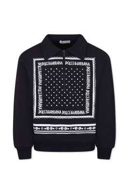 sweatshirt-a-zip-bandana-bleu