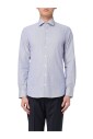 chemise-ajustee-bleue