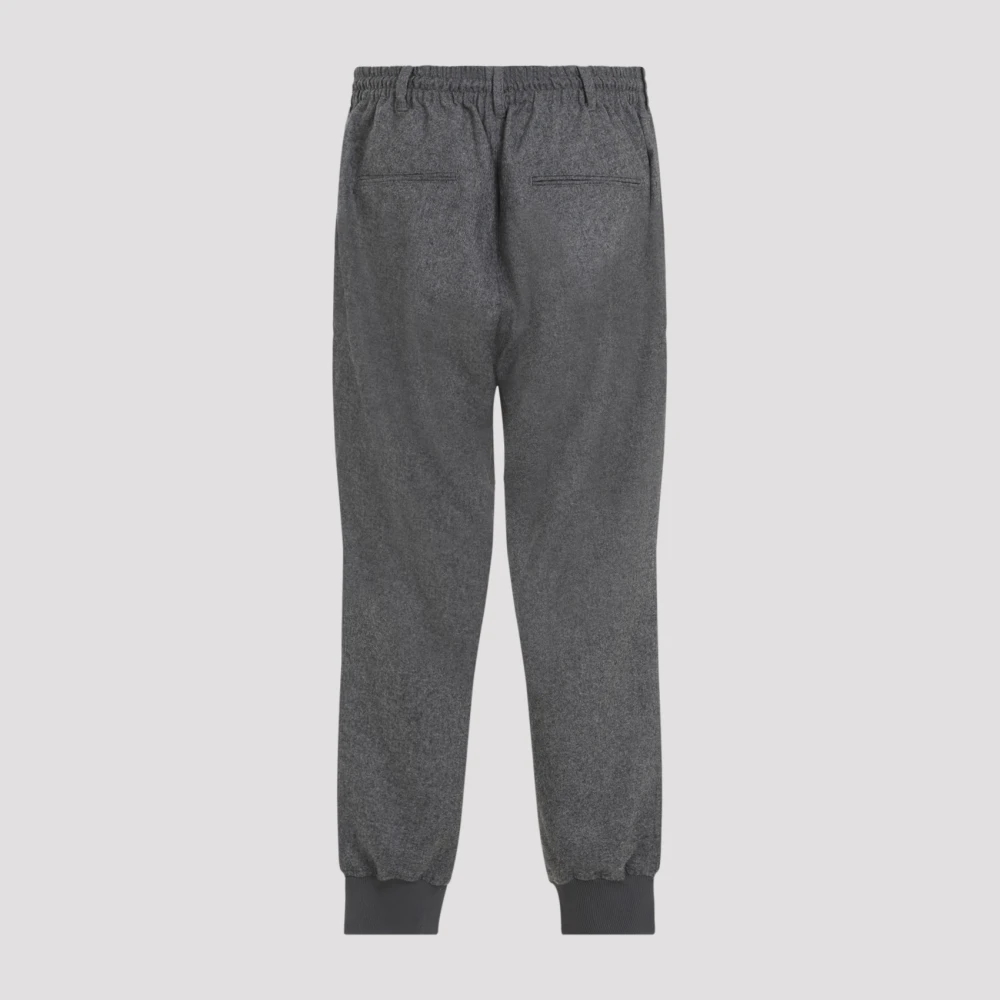 Y-3 Grijze Broek Aw24 Herenmode Gray Heren