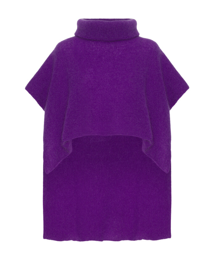 elegante-mouwloze-poncho-diep-paars
