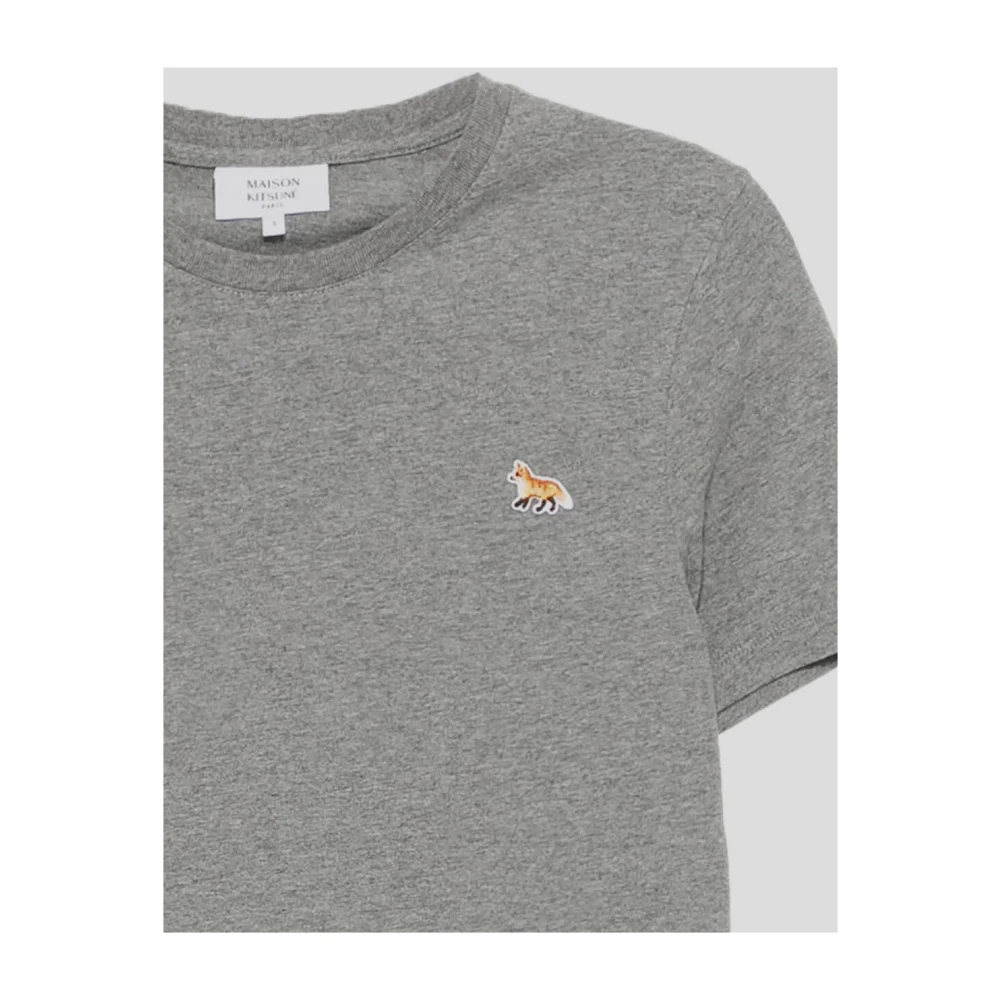 Maison Kitsuné Dames T-shirt Kleding Gray Dames