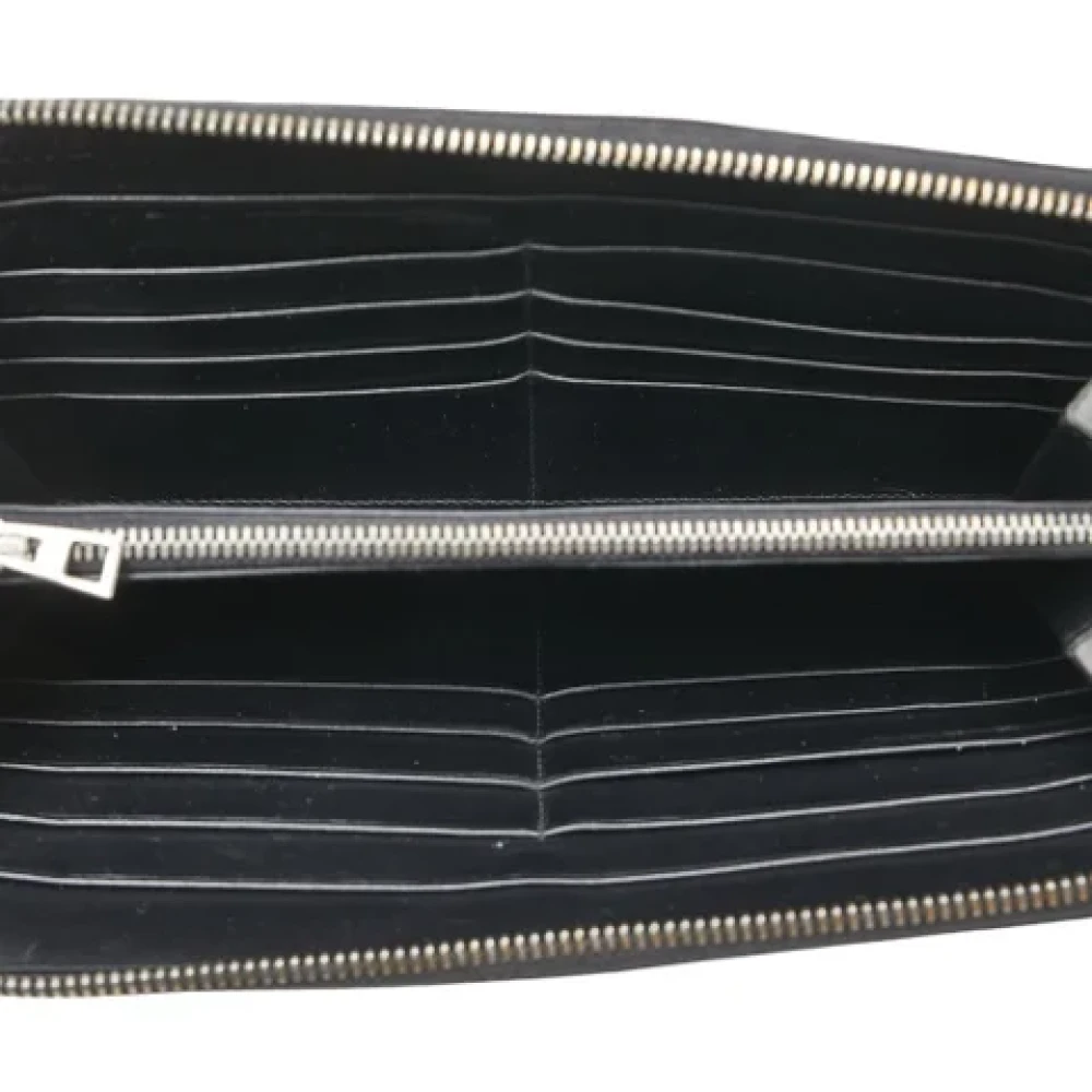 Loewe Pre-owned Leather wallets Black Dames