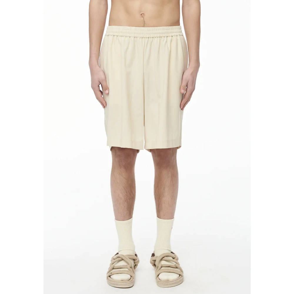 Bonsai Rafia Basket Shorts Beige Heren