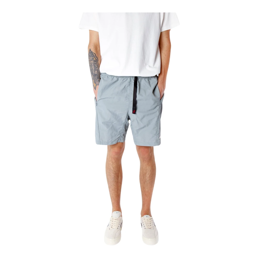 Gramicci River Bank Shorts met Riem Gray Heren