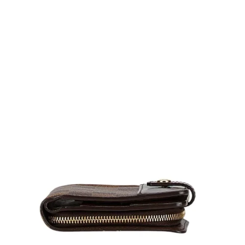 Louis Vuitton Vintage Pre-owned Canvas wallets Brown Dames