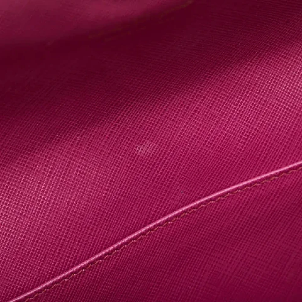 Salvatore Ferragamo Pre-owned Leather shoulder-bags Pink Dames