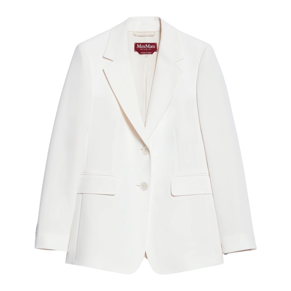 Hvit Linz Cady Blazer Elegant Kjole