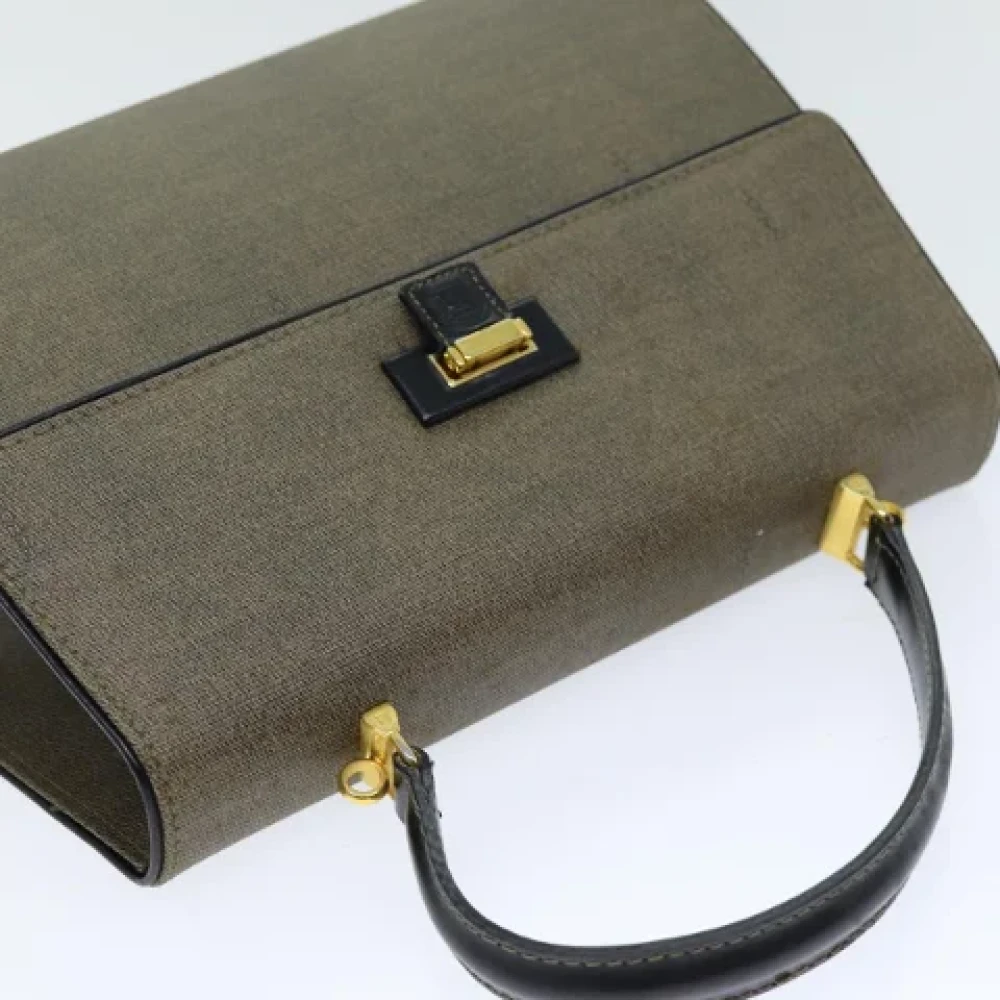 Fendi Vintage Pre-owned Leather fendi-bags Brown Dames