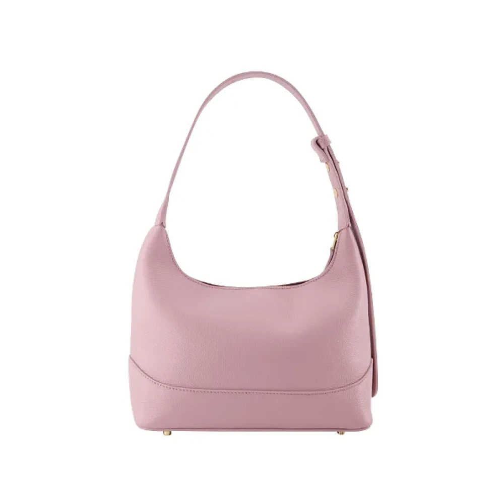 Elleme Leather shoulder-bags Purple Dames