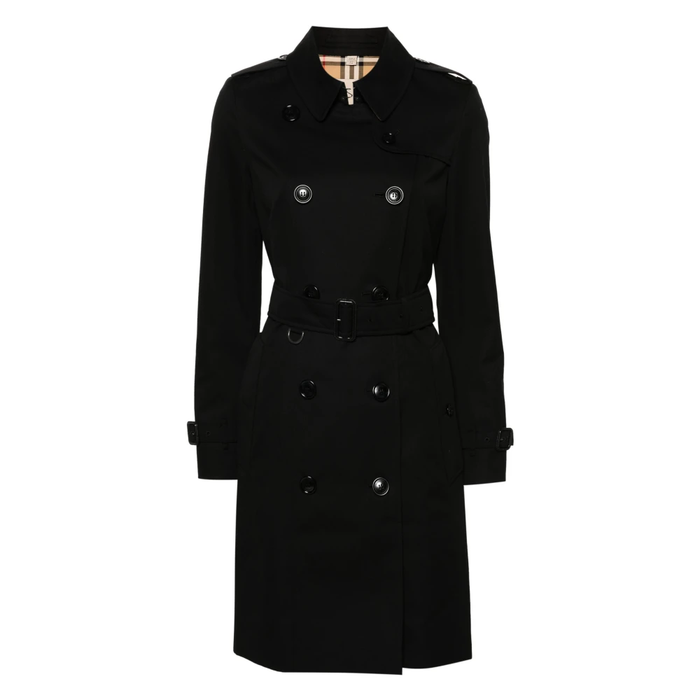 Burberry Zwarte Chelsea Laarzen Black Dames