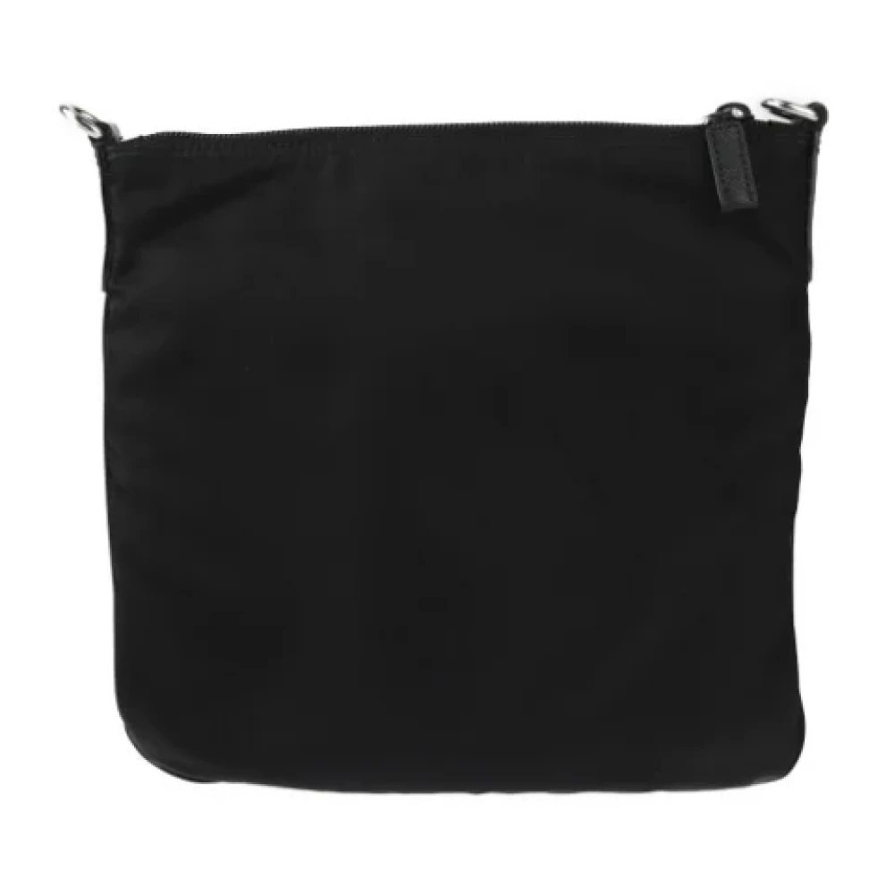 Prada Vintage Pre-owned Fabric prada-bags Black Dames