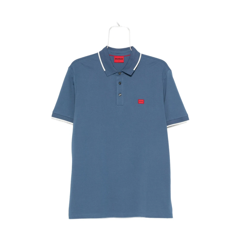 Hugo - Tops > Polo Shirts - Blue - Hugo - Modalova