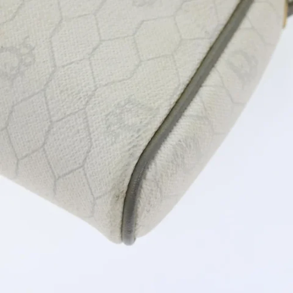Dior Vintage Pre-owned Canvas dior-bags White Dames