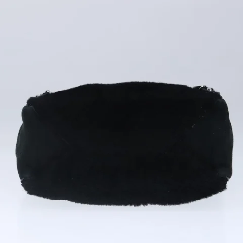Balenciaga Vintage Pre-owned Suede handbags Black Dames