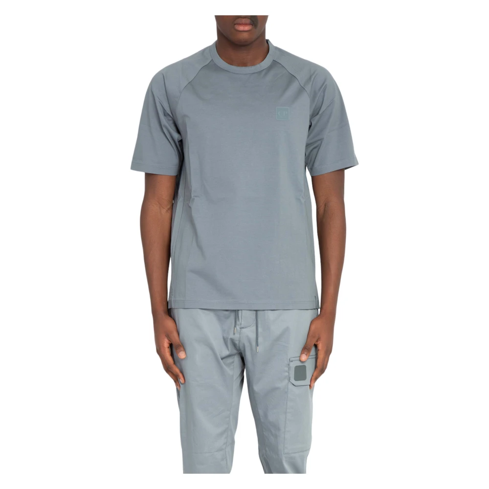 C.P. Company Logo Jersey Tee in Metropolis-stijl Gray Heren