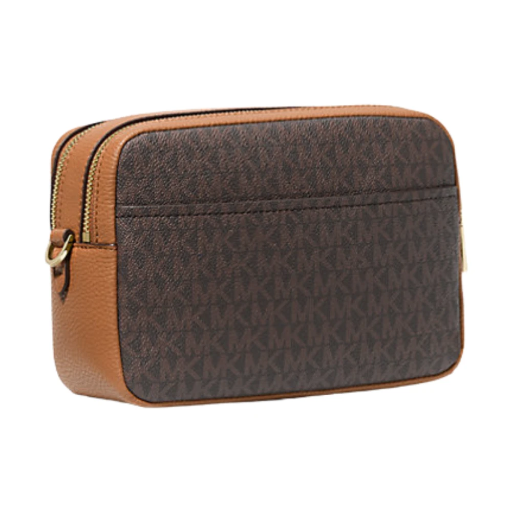 Michael Kors Chn Camera Schoudertas Bruin Brown Dames