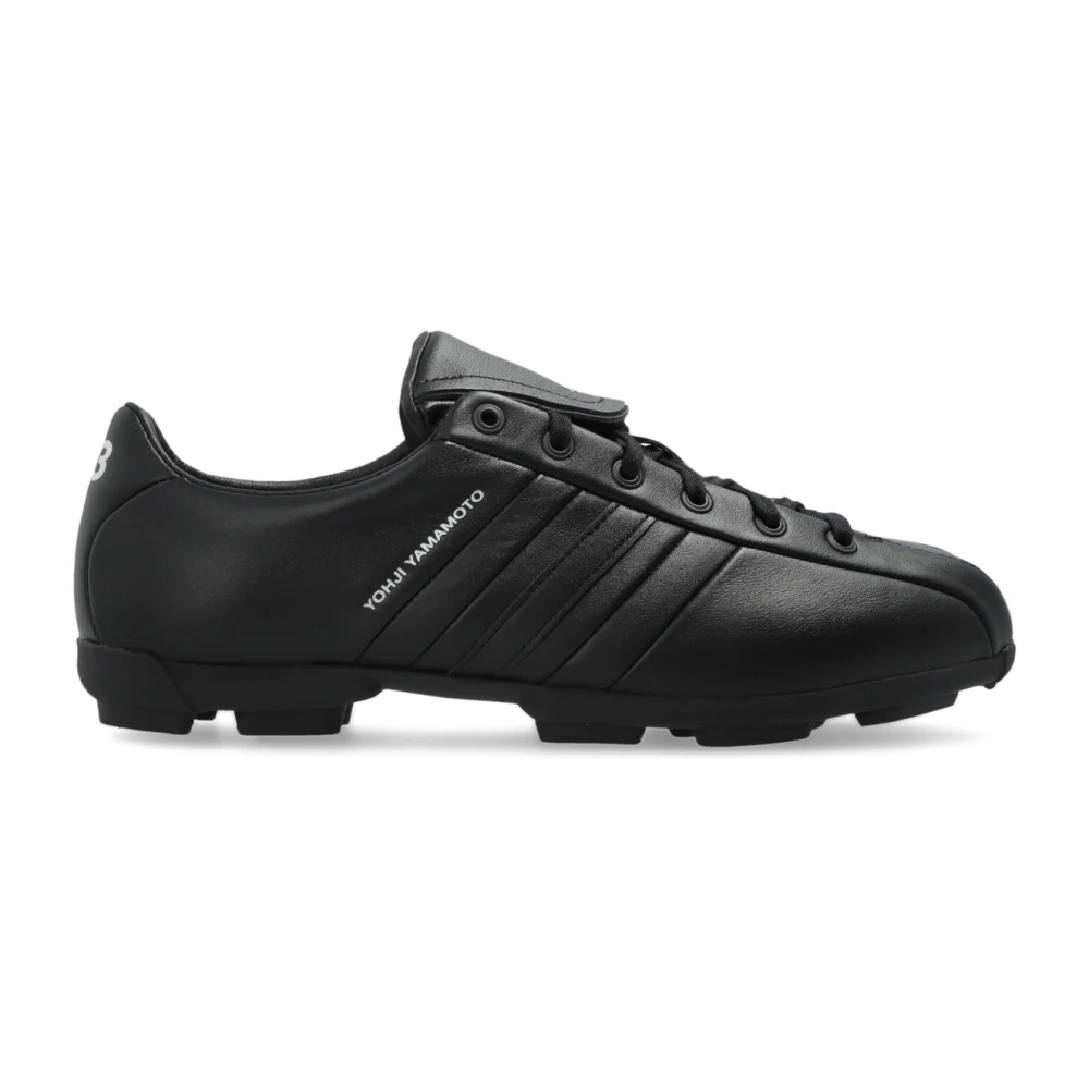 Y-3 Men's Black Sneakers, 8 Uk, Field Sports Shoes