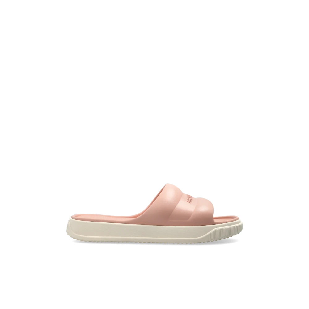 Moncler Pink Altive Slides - Female - Sliders - 6 Uk - Shoes