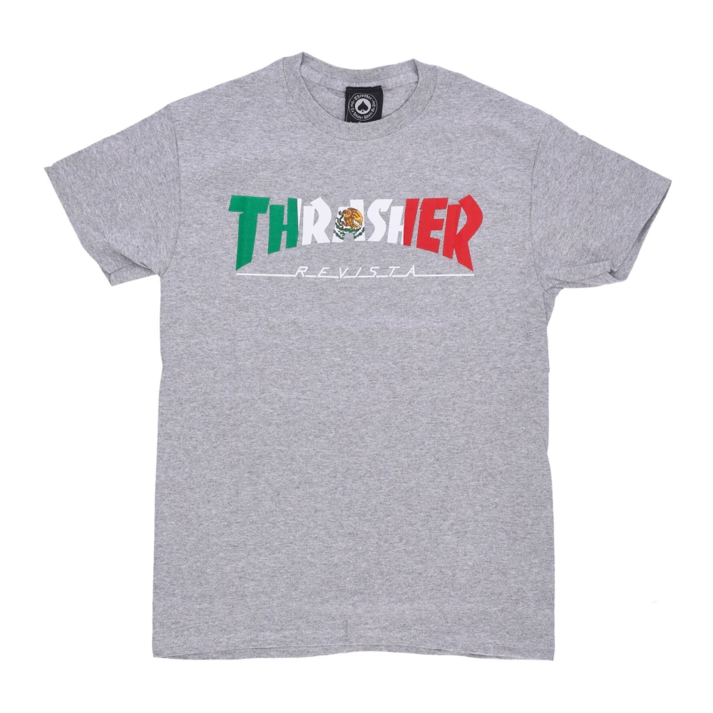Thrasher T-Shirts Gray Heren