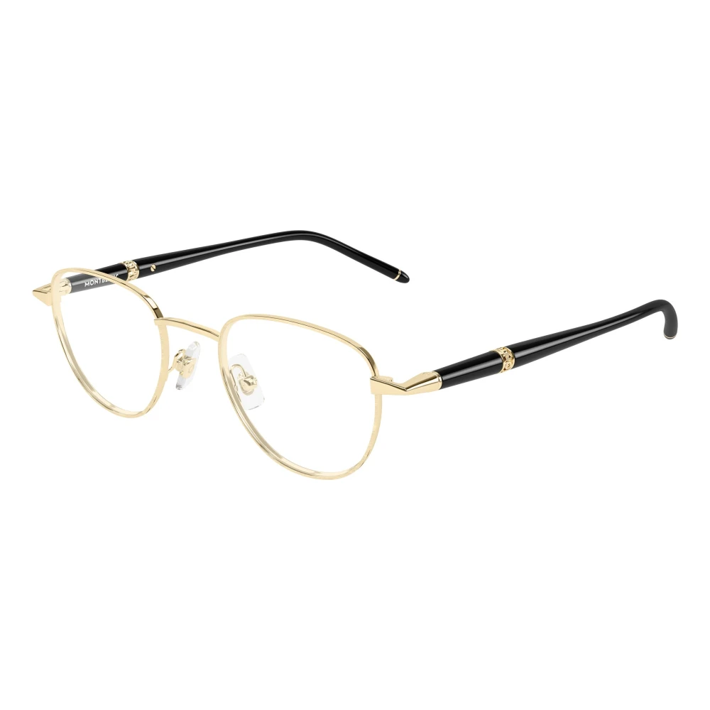 Montblanc Men's Yellow Glasses, 48 Mm, Optical Frame