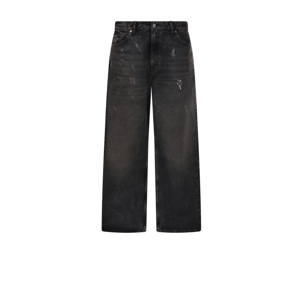 Our Legacy Men's Black Nebula Wash Vast Cut Jeans - Straight Fit Jeans - W31 - Jeans