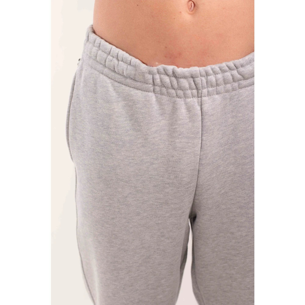 Lacoste Geborduurde Croc Sweatpants in CCA Gray Heren