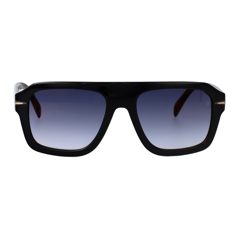 Eyewear By David Beckham Men's Black Db 7127/S Sunglasses - Sunglasses - 54 Mm - Accessories